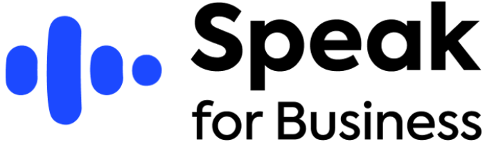 Speak for business